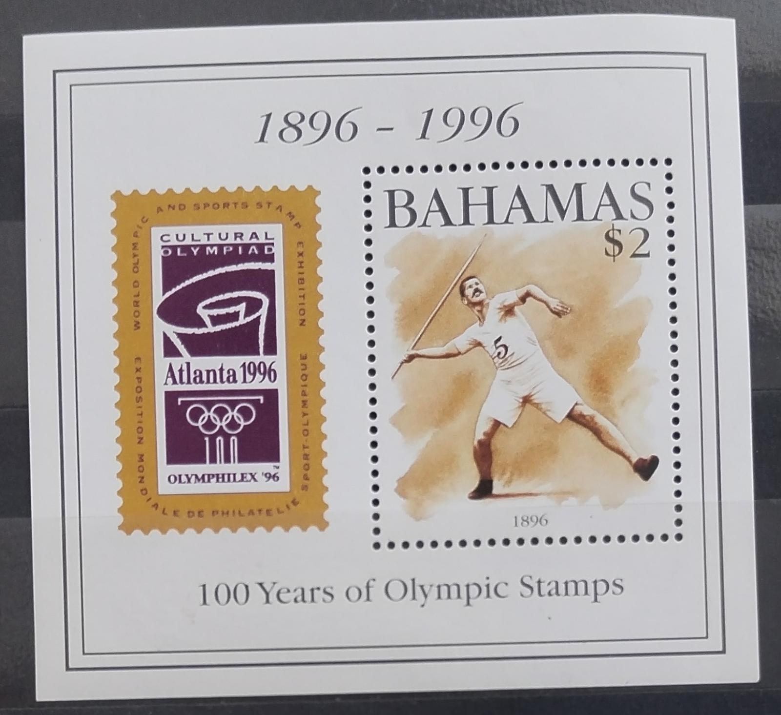 Bahamy 1996 Století olympijských her, Olympijské hry a sport