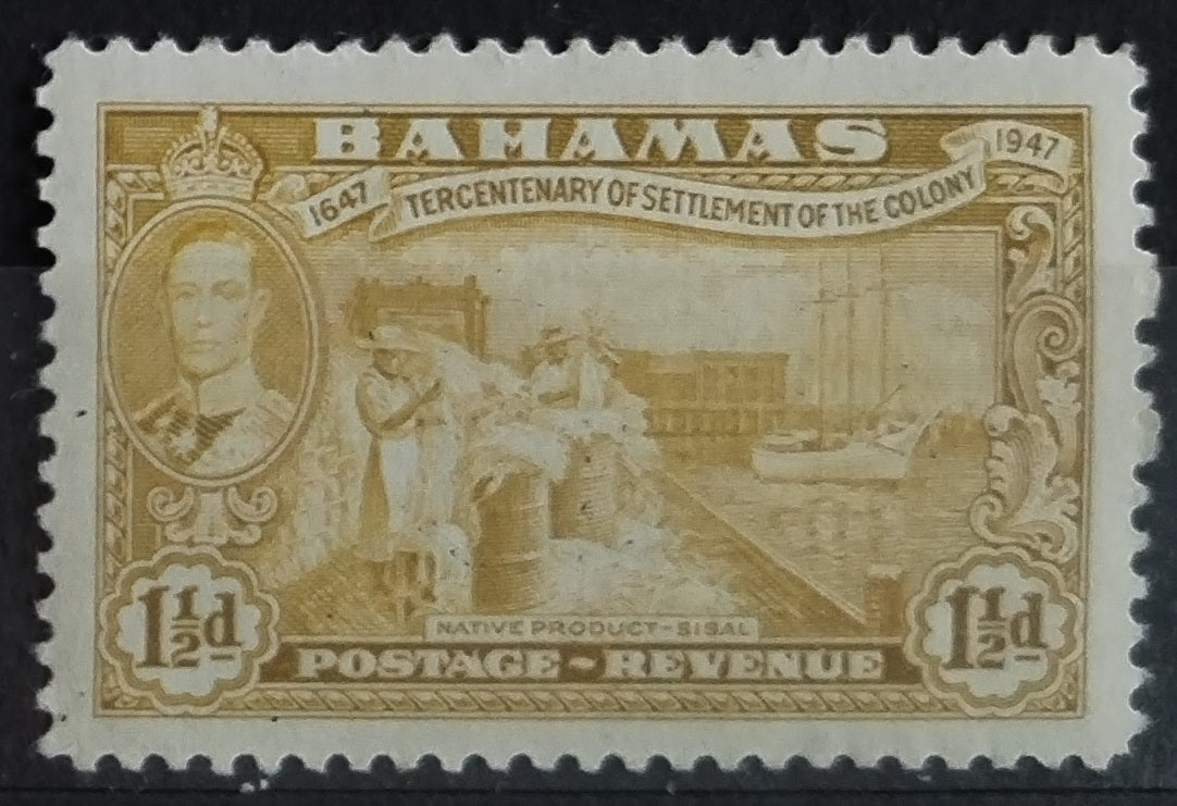 Bahamy 1948 SG180 Výročí osídlení