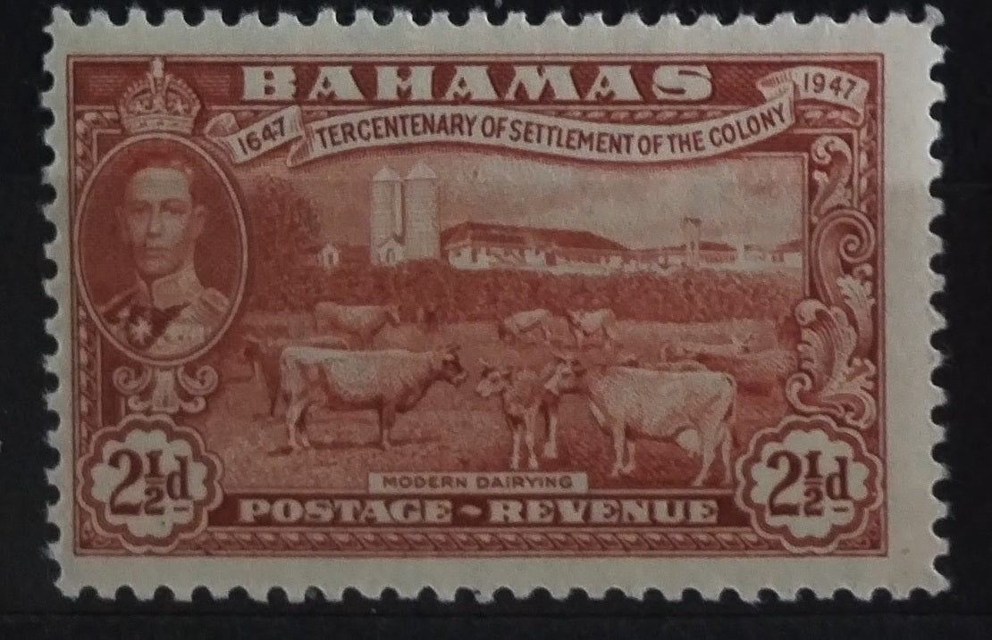Bahamy 1948 SG182 Výročí osídlení