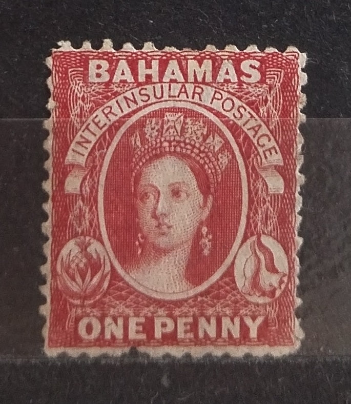 Bahamy 1875 P12,5 SG25 45£ Královna Viktorie