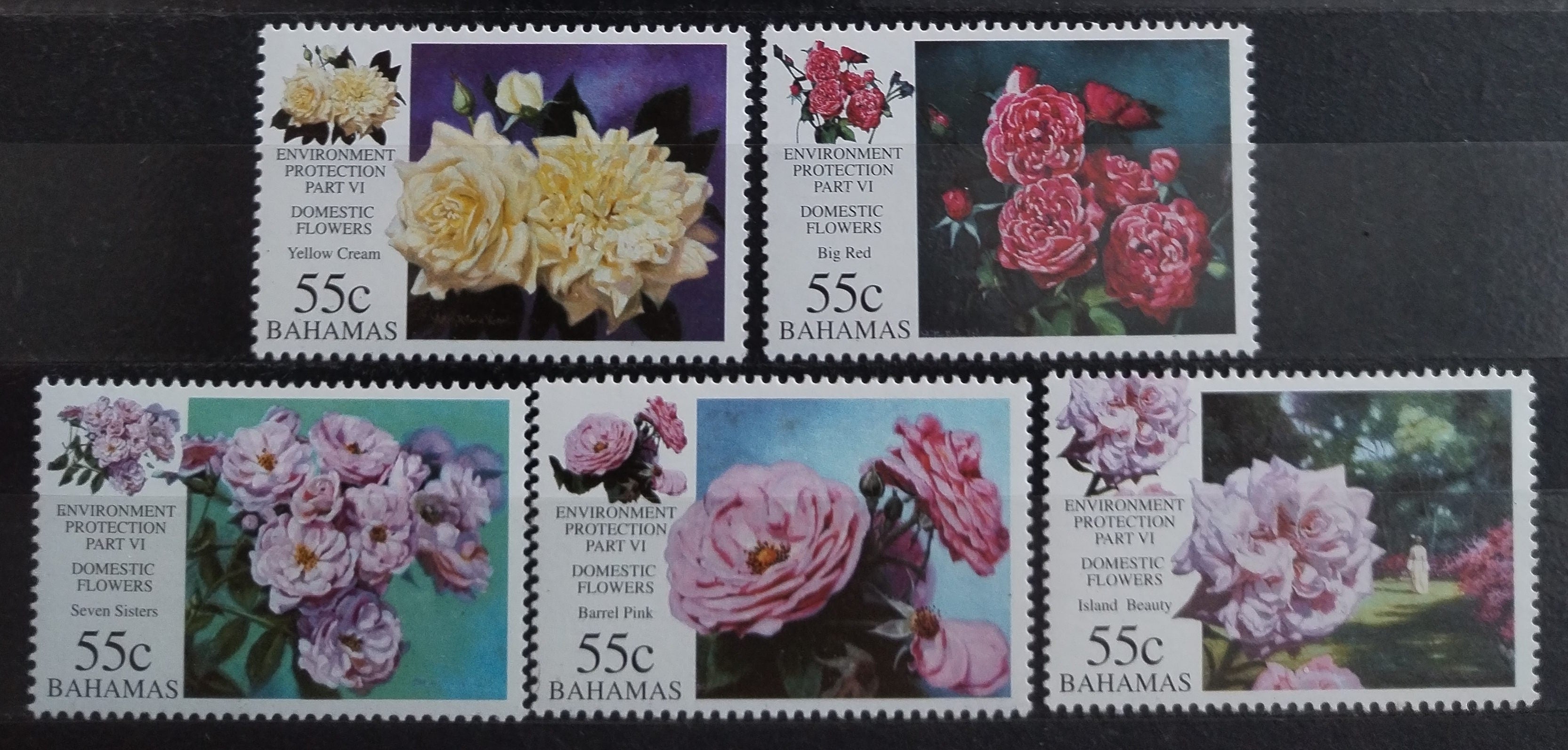 Bahamy 1998 Růže a květiny