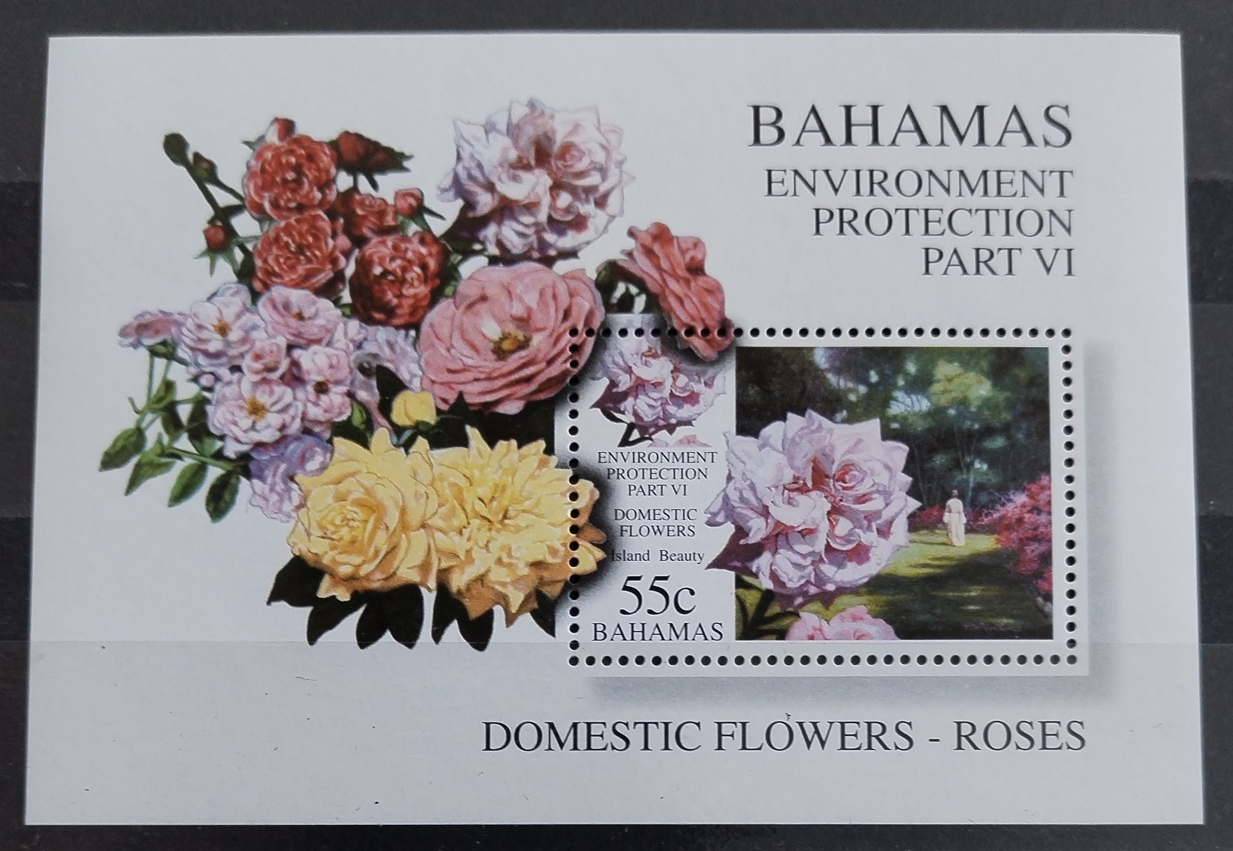 Bahamy 1998 Růže a květiny I.