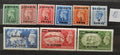 Bahrajn 1950-5 110£ Komplet přetisků definitivy Jiří VI.