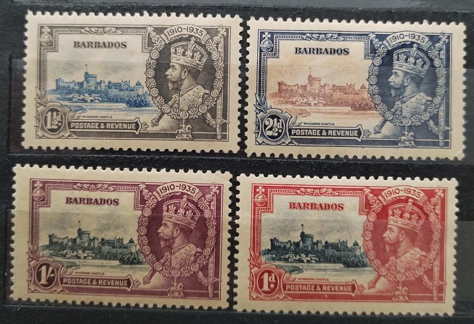 Barbados 1935 32£ Stříbrné výročí vlády Jiřího V.