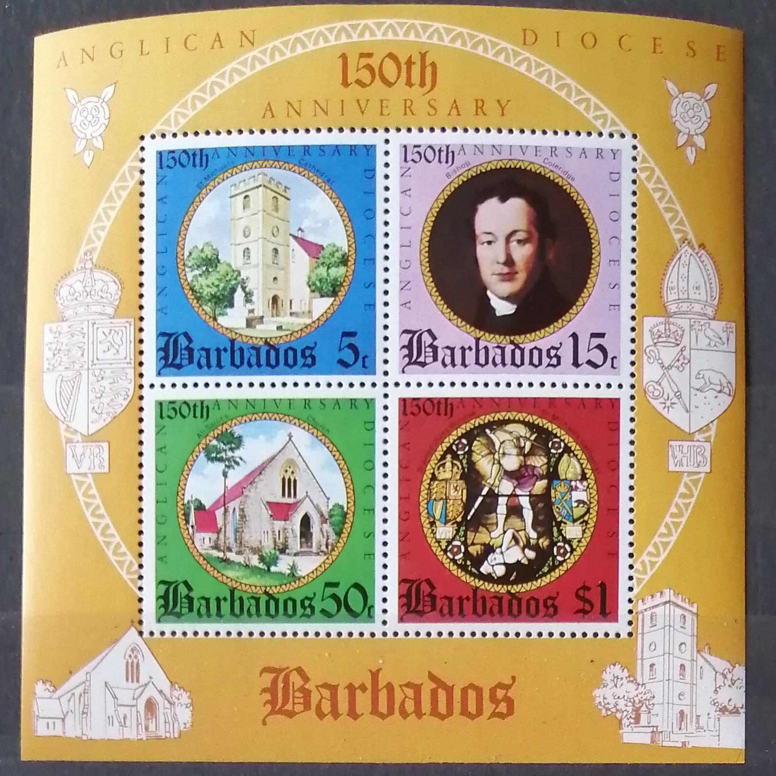 Barbados 1975 Bl.6 Výročí ostrovní diecéze, Víra