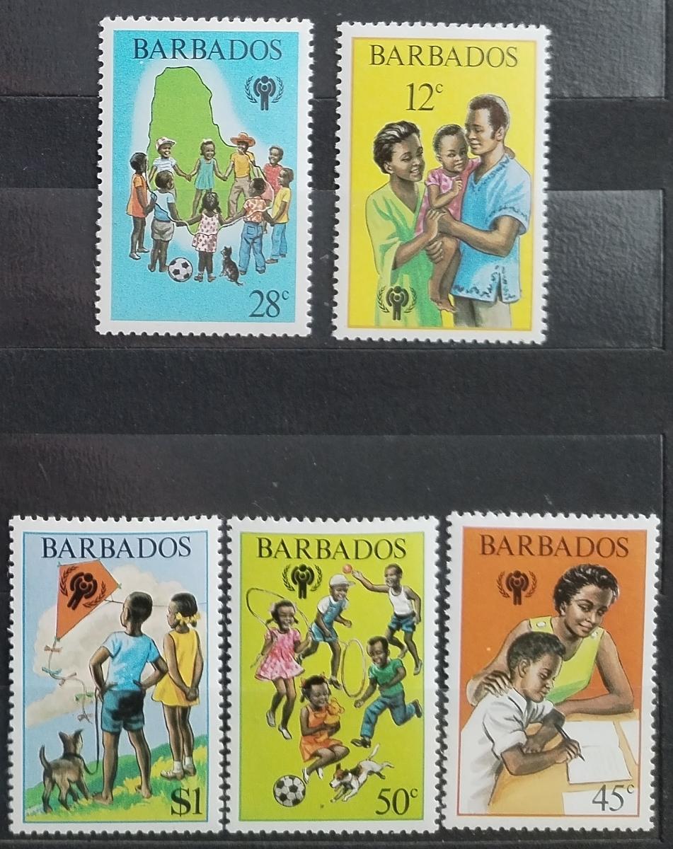 Barbados 1979 Mezinárodní rok dětí, Hry a rodiny
