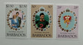 Barbados 1981 Svatba princezny Diany a krále Karla III.
