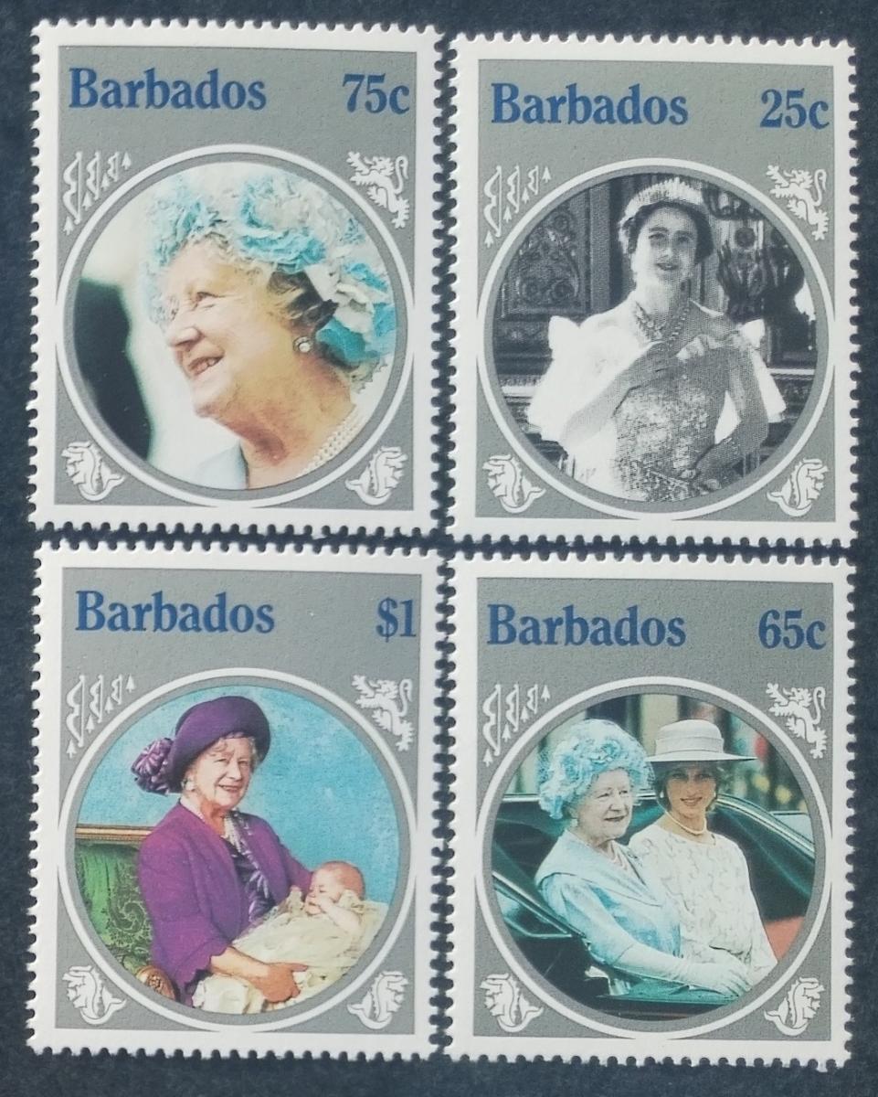 Barbados 1985 Narozeniny královny matky