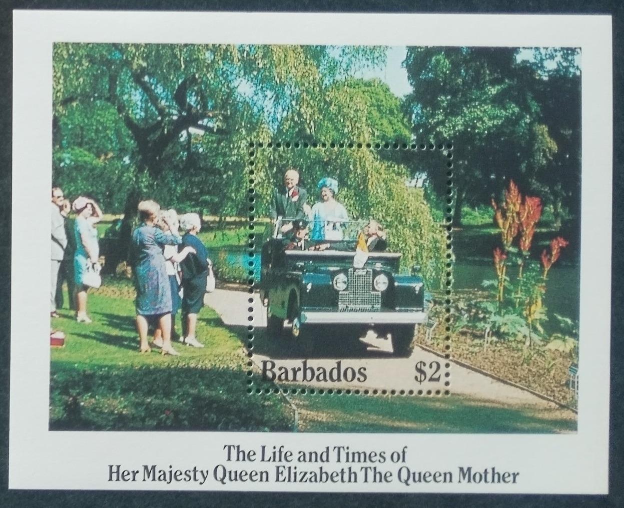 Barbados 1985 Narozeniny královny matky