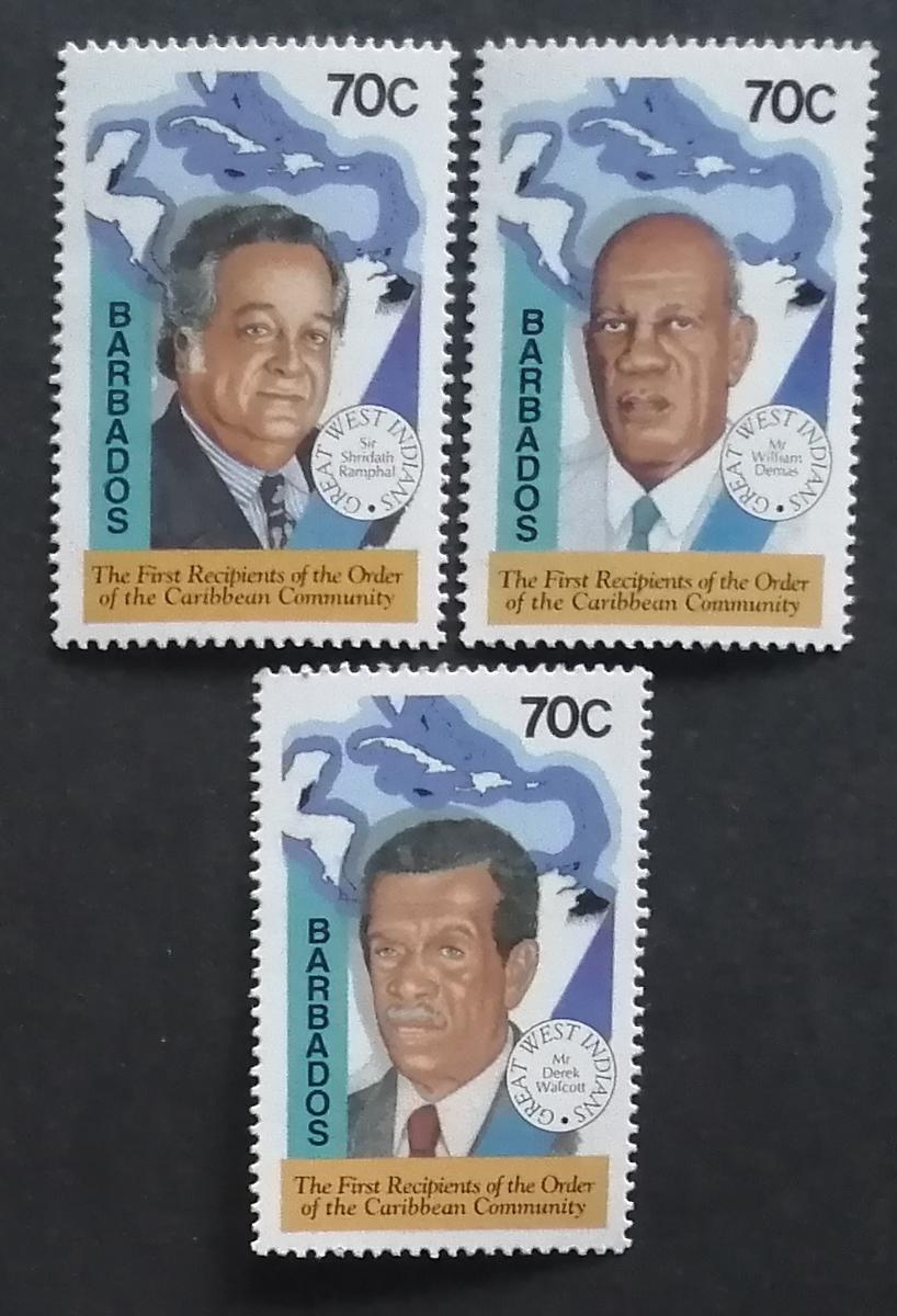 Barbados 1994 4€ Nositelé Karibského řádu, Osobnosti