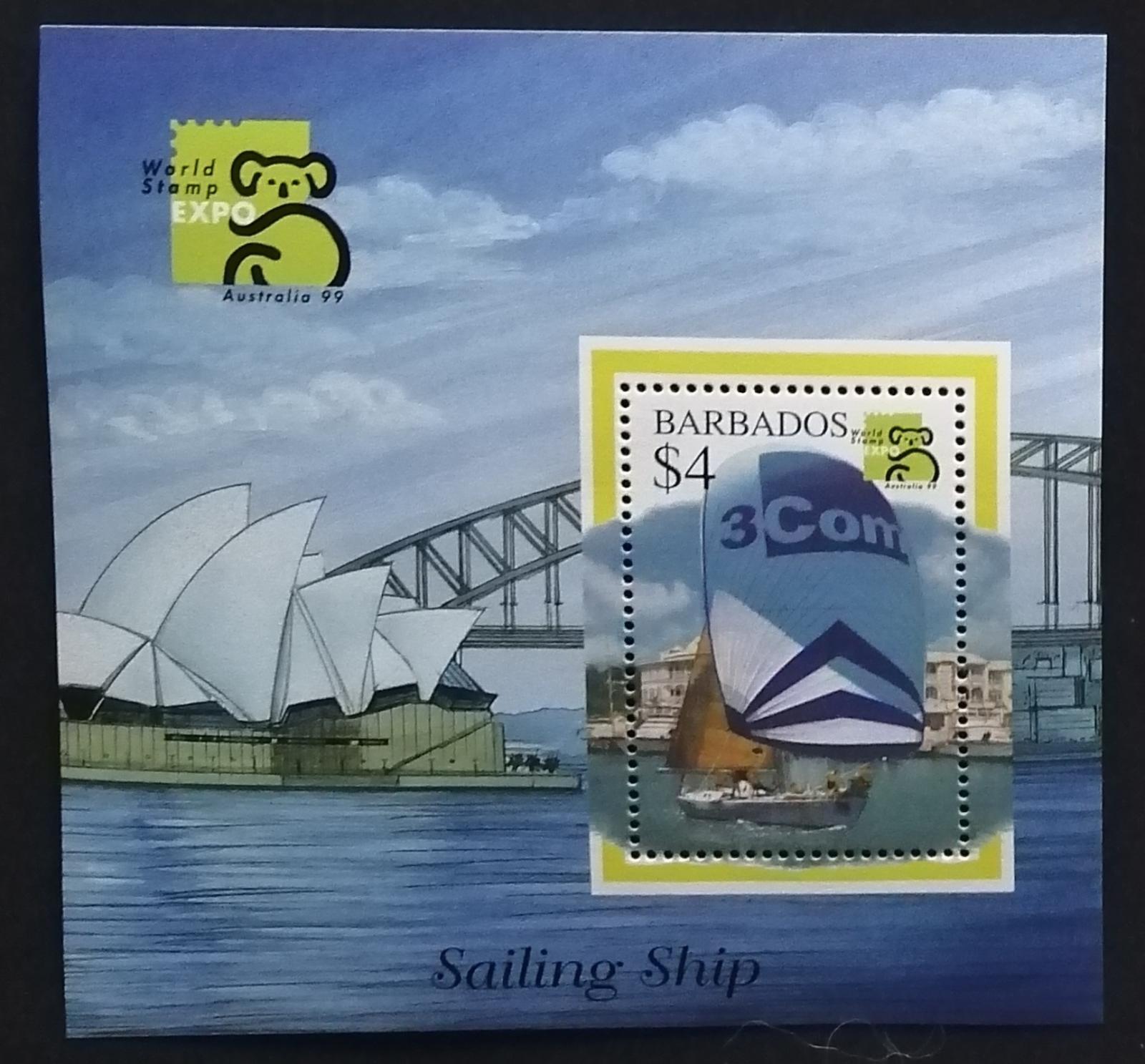 Barbados 1999 7,5€ Výstava AUSTRALIA, Australská architektura