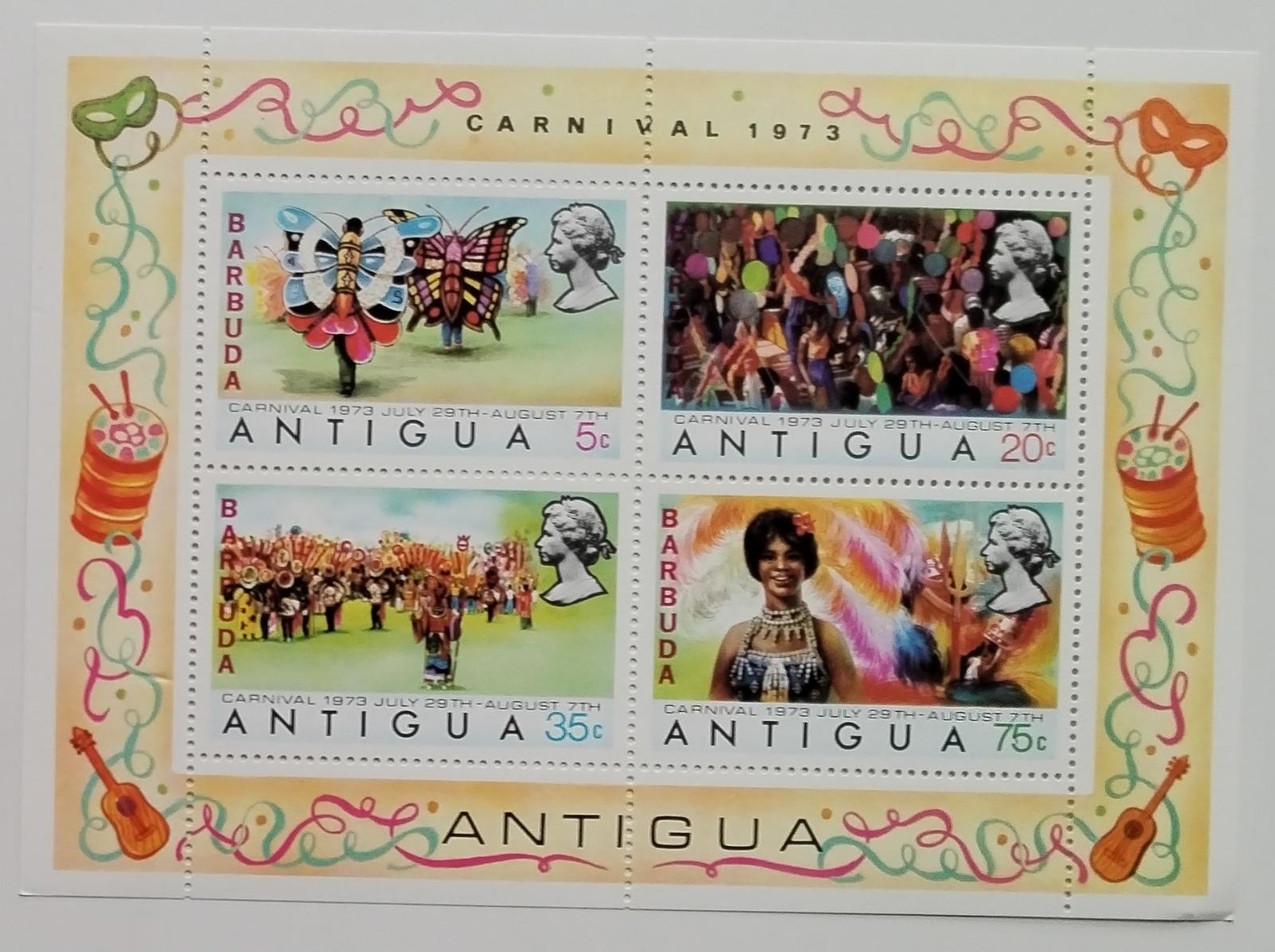 Barbuda 1973 Ostrovní karneval