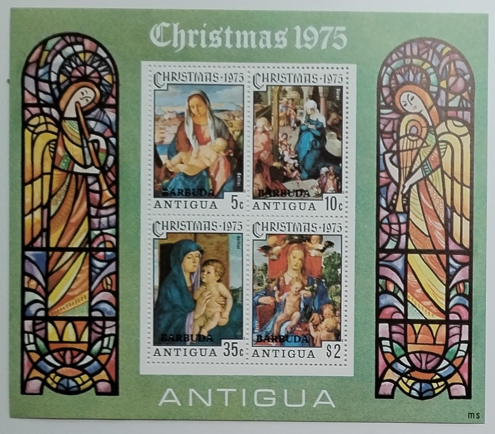 Barbuda 1975 Vánoce a umění, Madonny