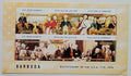 Barbuda 1976 Přetisky - Návštěva Royal Family