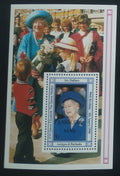 Barbuda 1990 Přetisk lokální pošty - královna matka, hledané