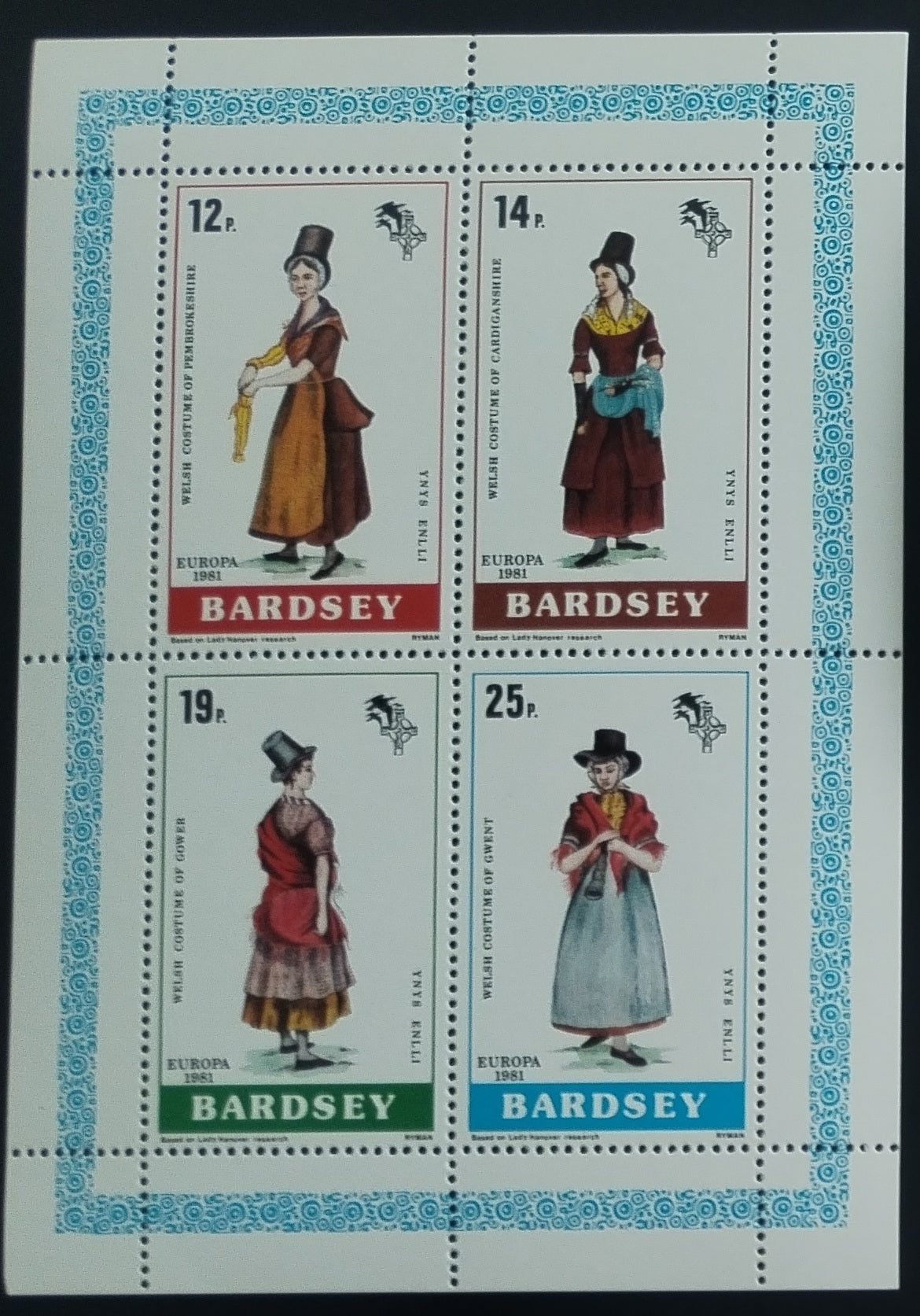 Bardsey 1981 Historické kroje a kostýmy
