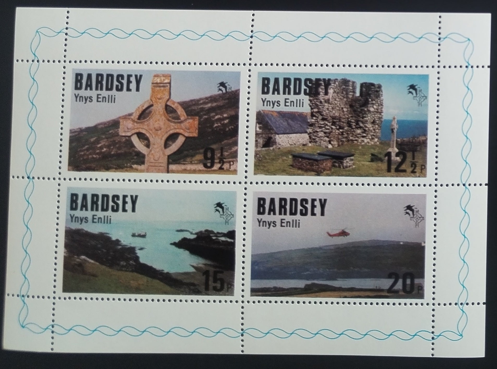 Bardsey 1981 Celtic Crosses and Monuments