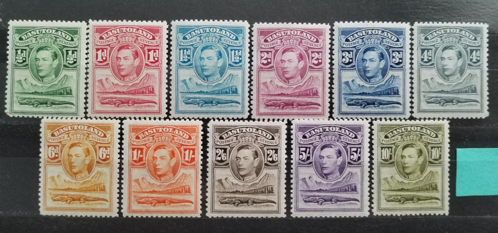 Basutsko/Basutoland 1938 120£ Definitiva krále Jiřího VI.