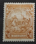 Barbados 1938 SG248c P13,5 Znak kolonie
