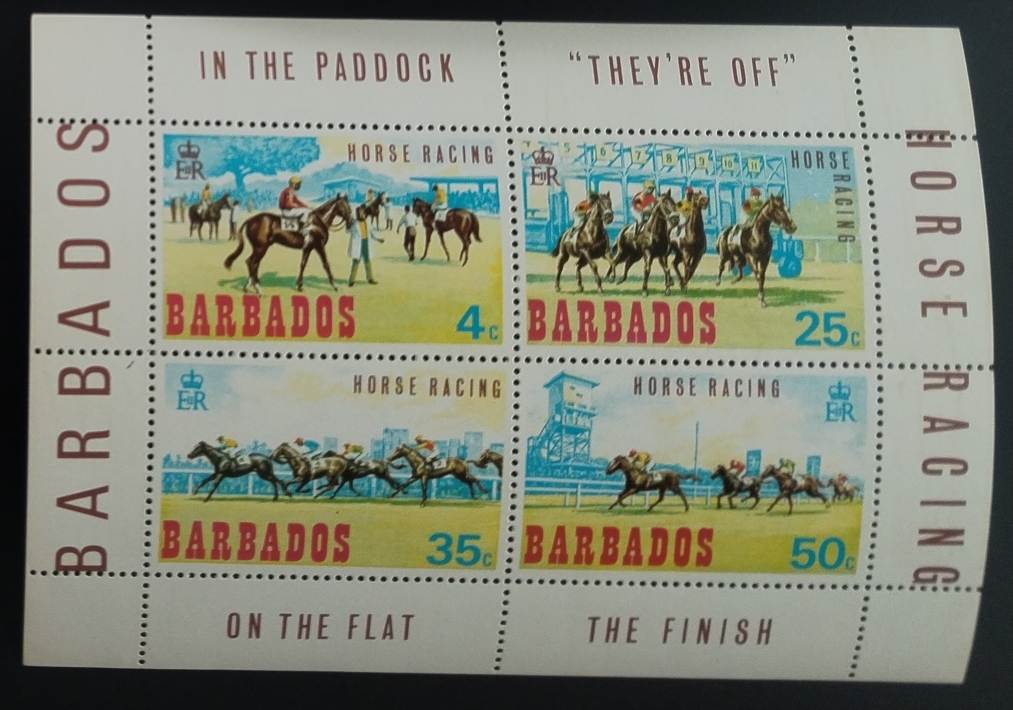 Barbados 1969 Koně a dostihy, Sport