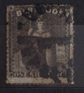 Barbados 1866 SG35 11£ Sitting Britannia 4