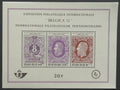 Belgie 1970 Bl.42 3,2€ Výstava známek BELGICA, poštovní historie, král