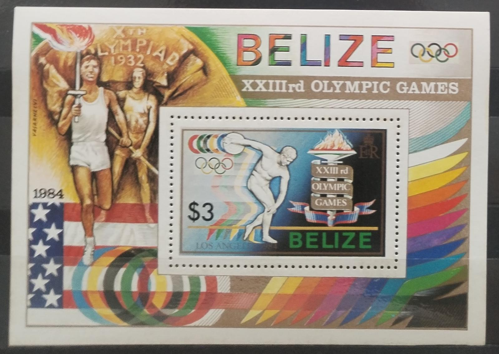 Belize 1984 Olympijské hry a sport