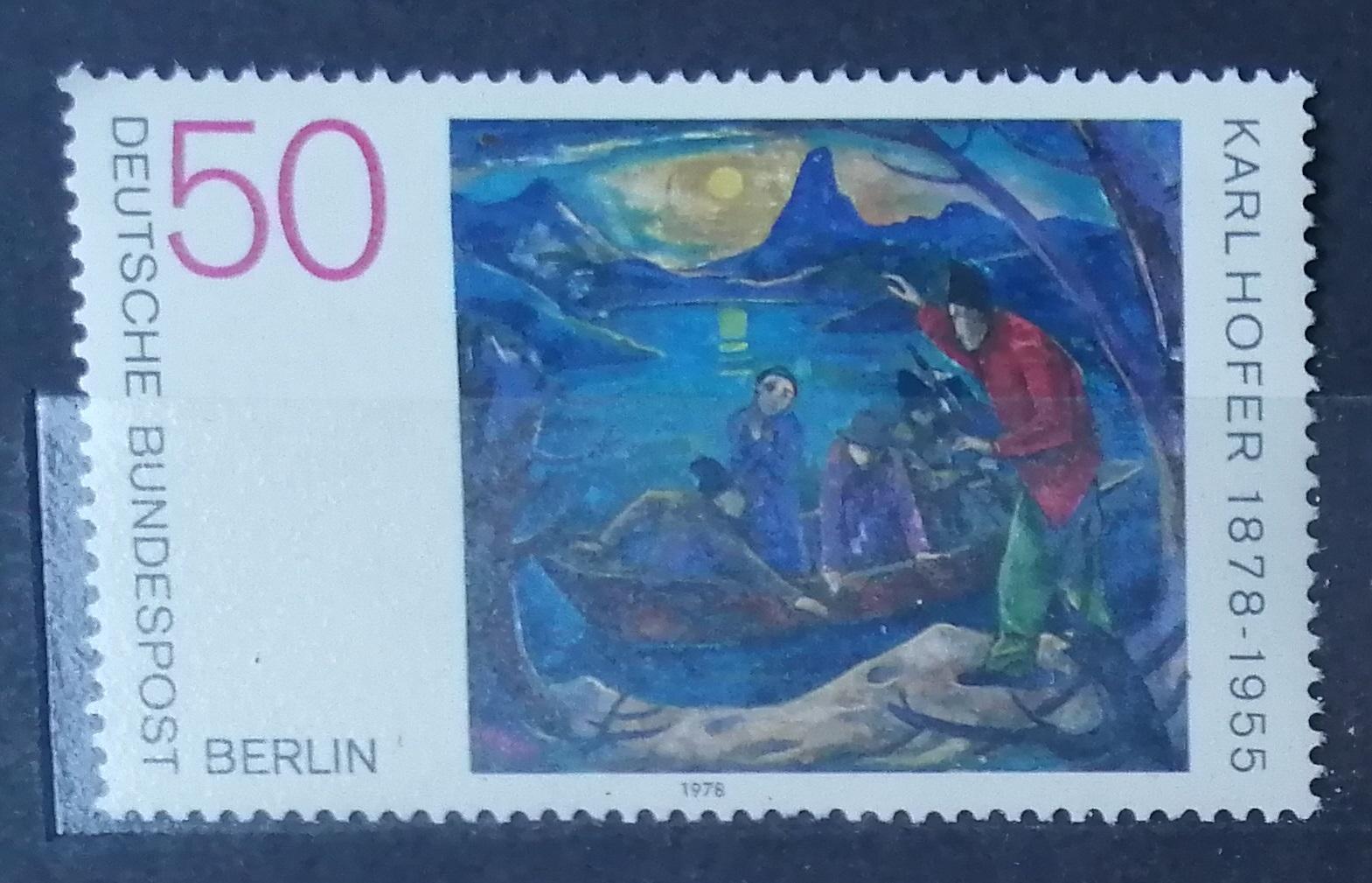 Berlín 1978 Obrazy malíře Hofera