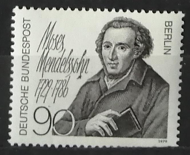 Berlín 1979 250 let filosofa Mendelssohna