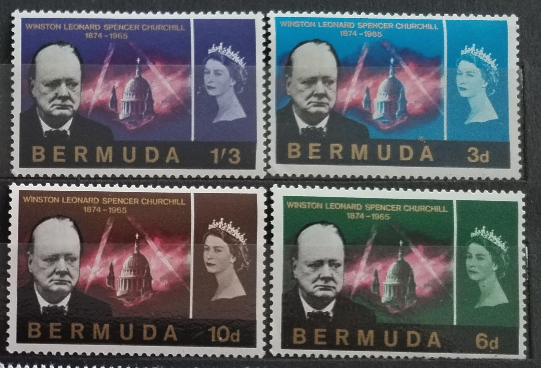 Bermuda 1965 Winston Churchill Memorial