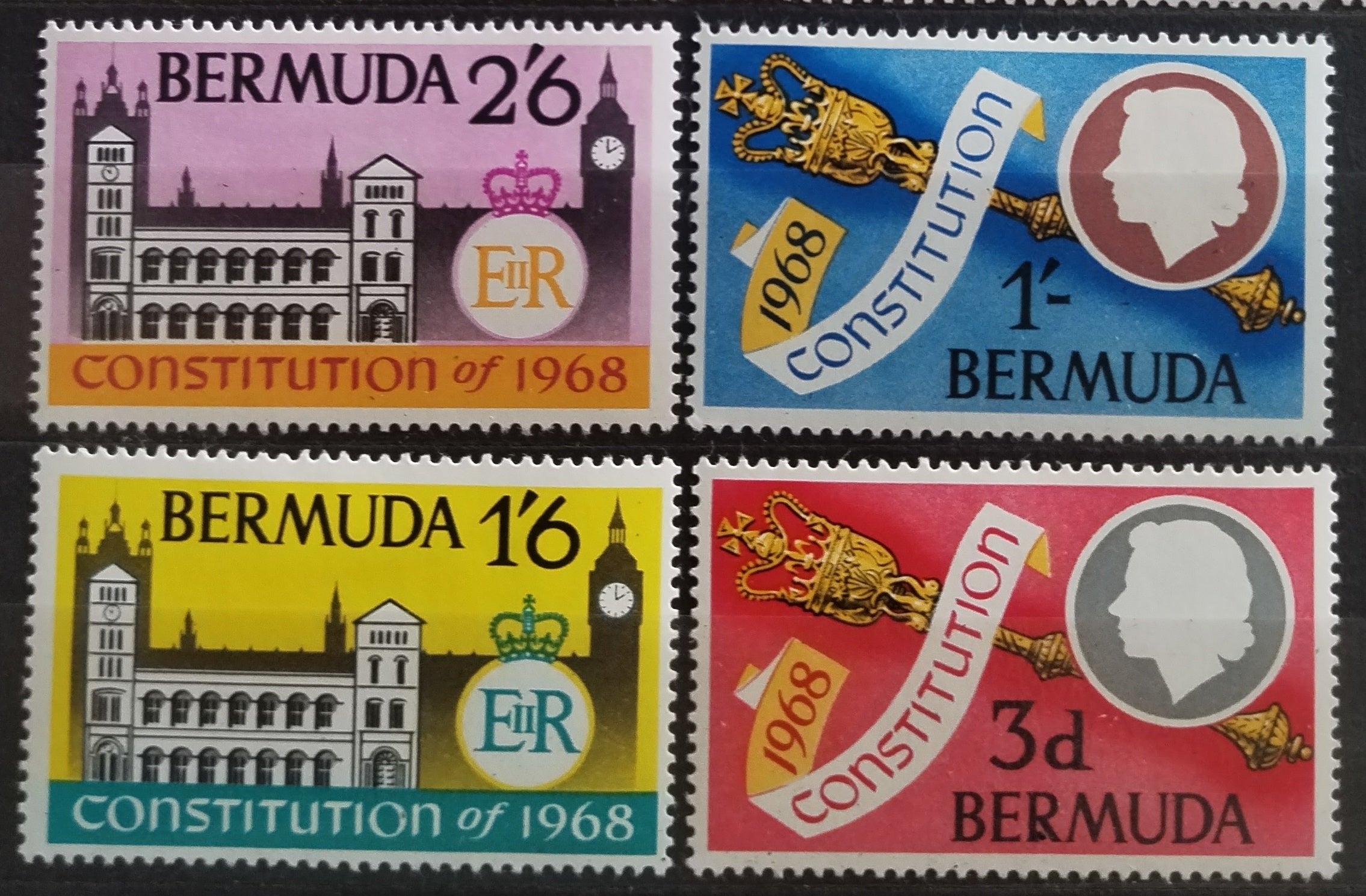 Bermudy 1968 Nová ústava