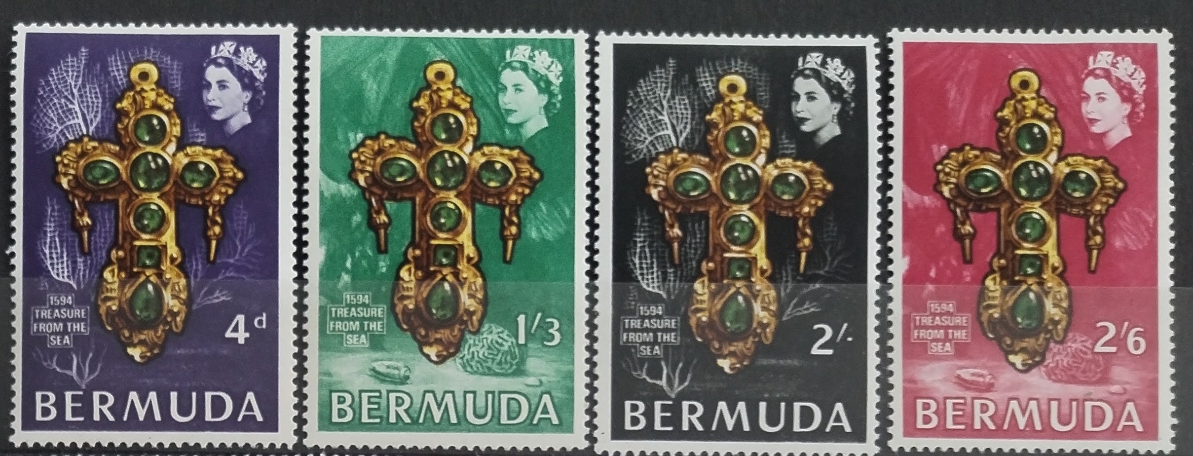 Bermudy 1969 Podvodní poklad a archeologie