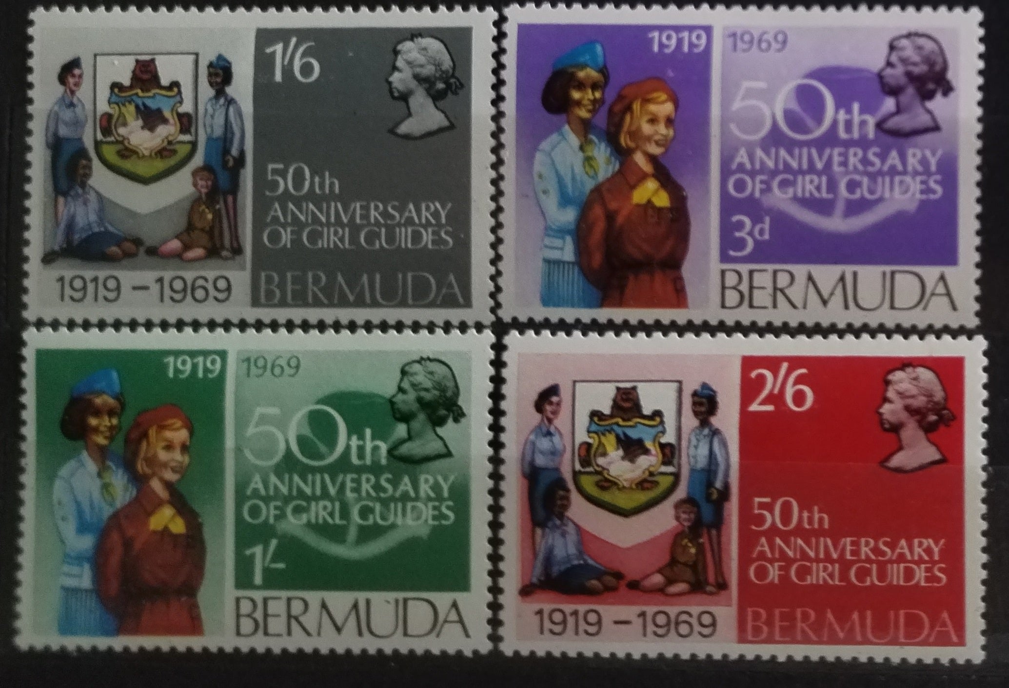 Bermudy 1969 Skauting na ostrově