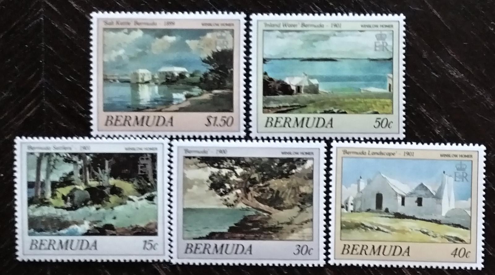 Bermudy 1987 9€ Ostrovní malby a umění od W. Homera