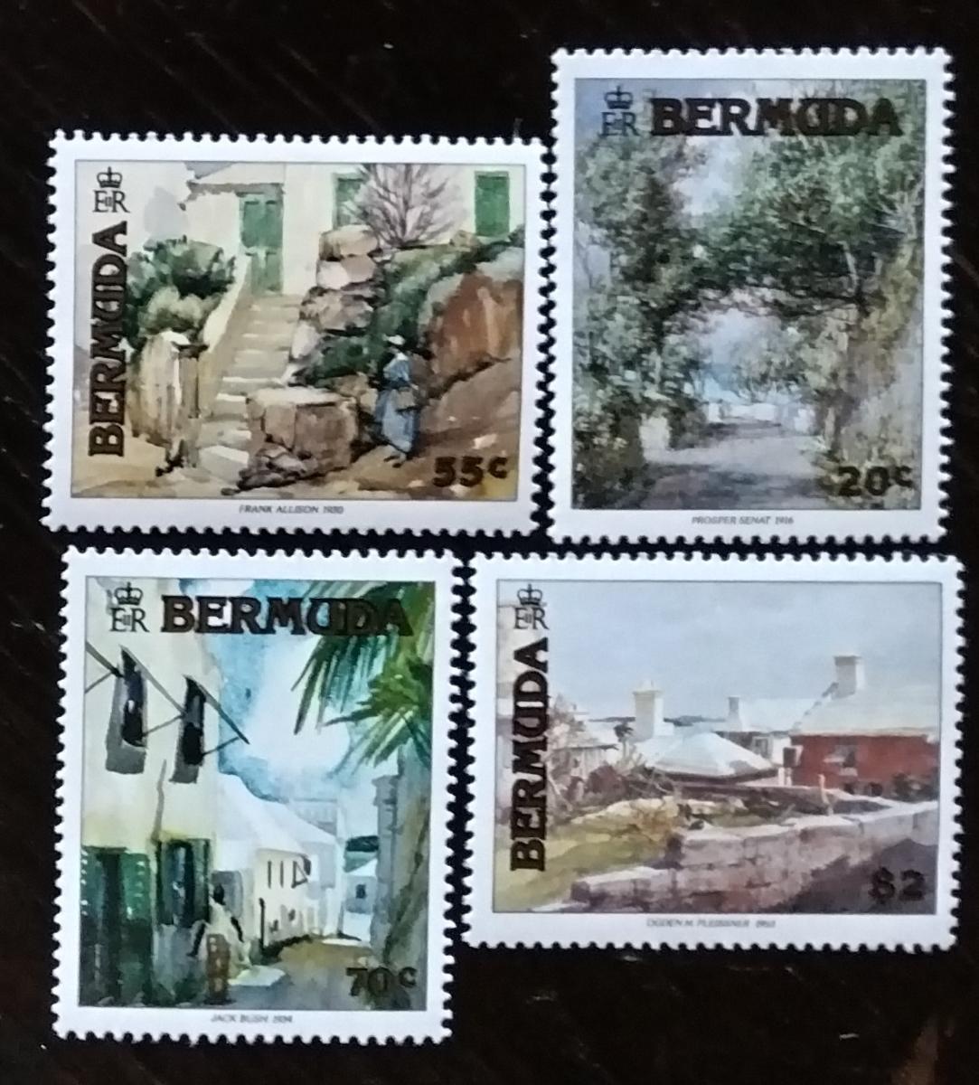 Bermudy 1991 13€ Ostrovní malby a umění