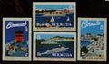 Bermudy 1993 12€ 75 let okružní linky parníků, Lodě