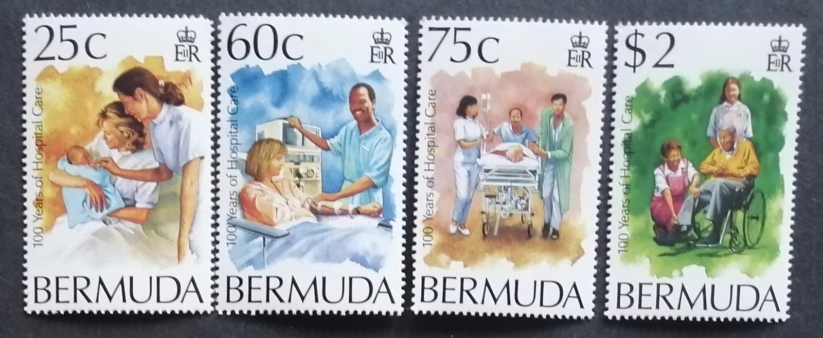 Bermudy 1994 13€ Století zdravotní péče na ostrovech