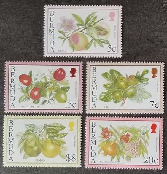 Bermudy 1994 23€ Definitiva ovoce a plodin ostrova