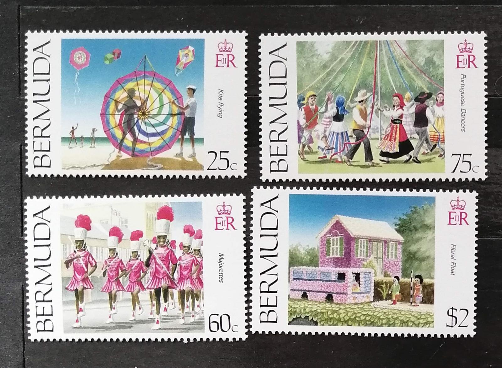 Bermudy 1995 11€ - komplet, ostrovní zvyky a kultura