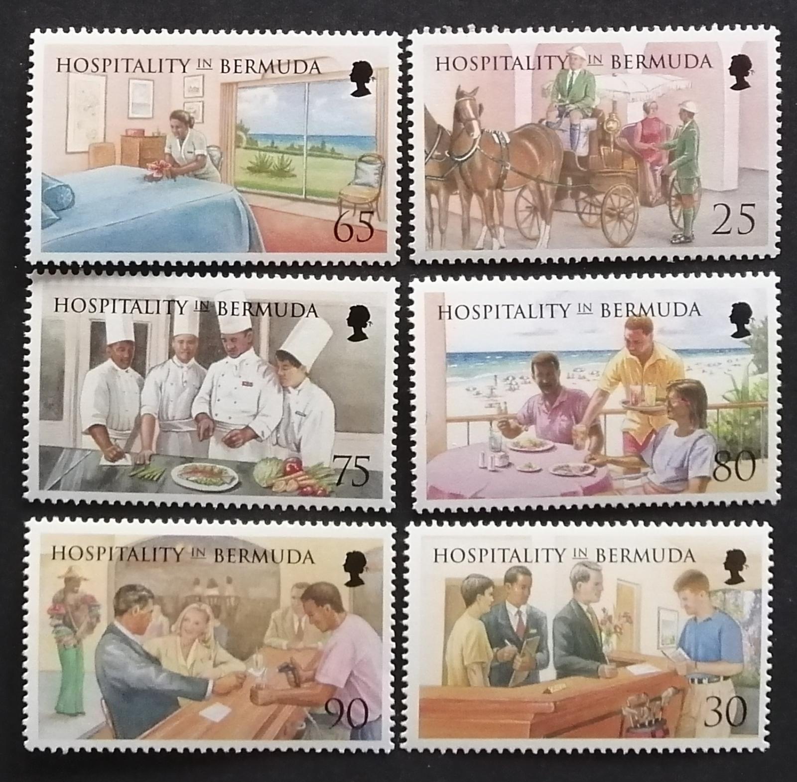Bermudy 1998 12€ Ostrovní pohostinství a volný čas