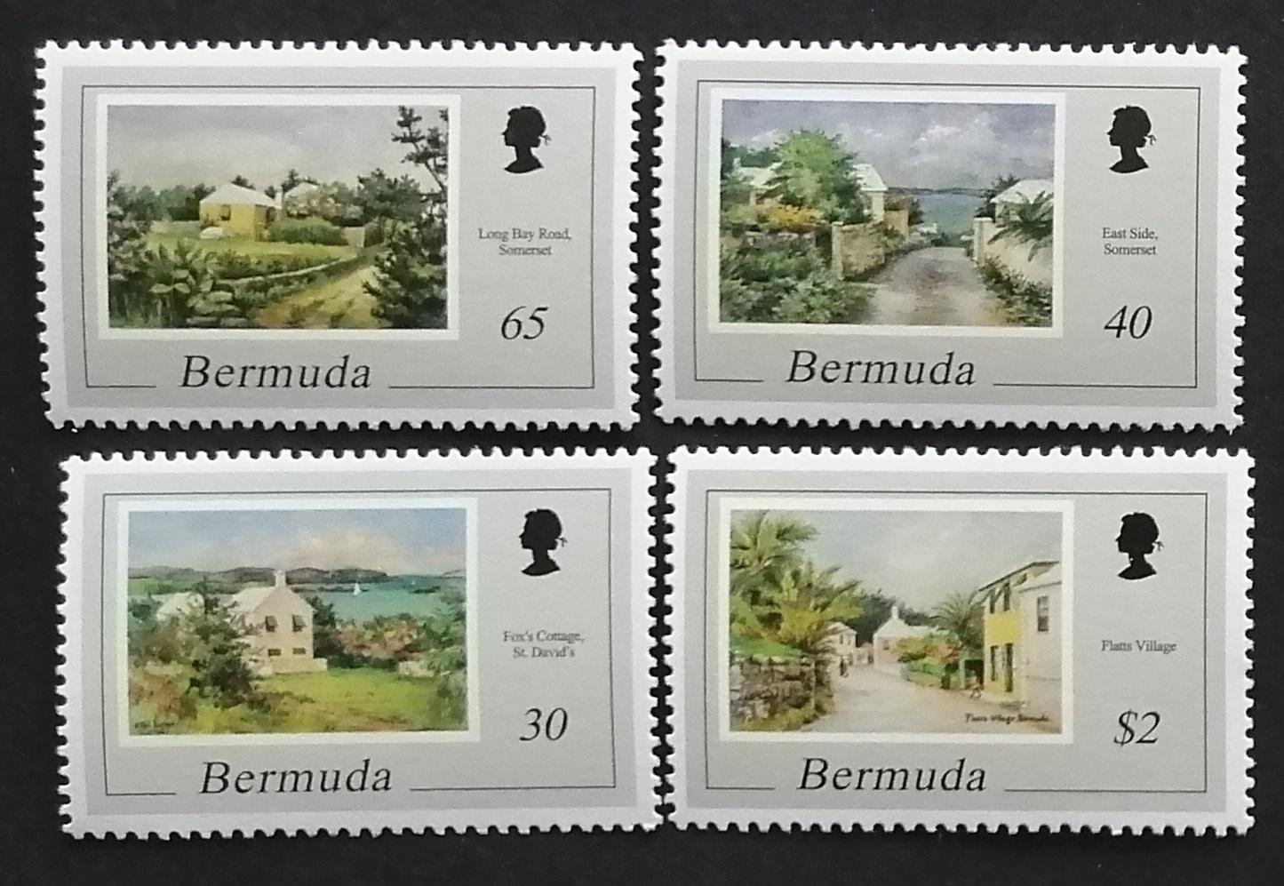 Bermudy 1998 13€ Ostrovní výjevy v umění, Obrazy