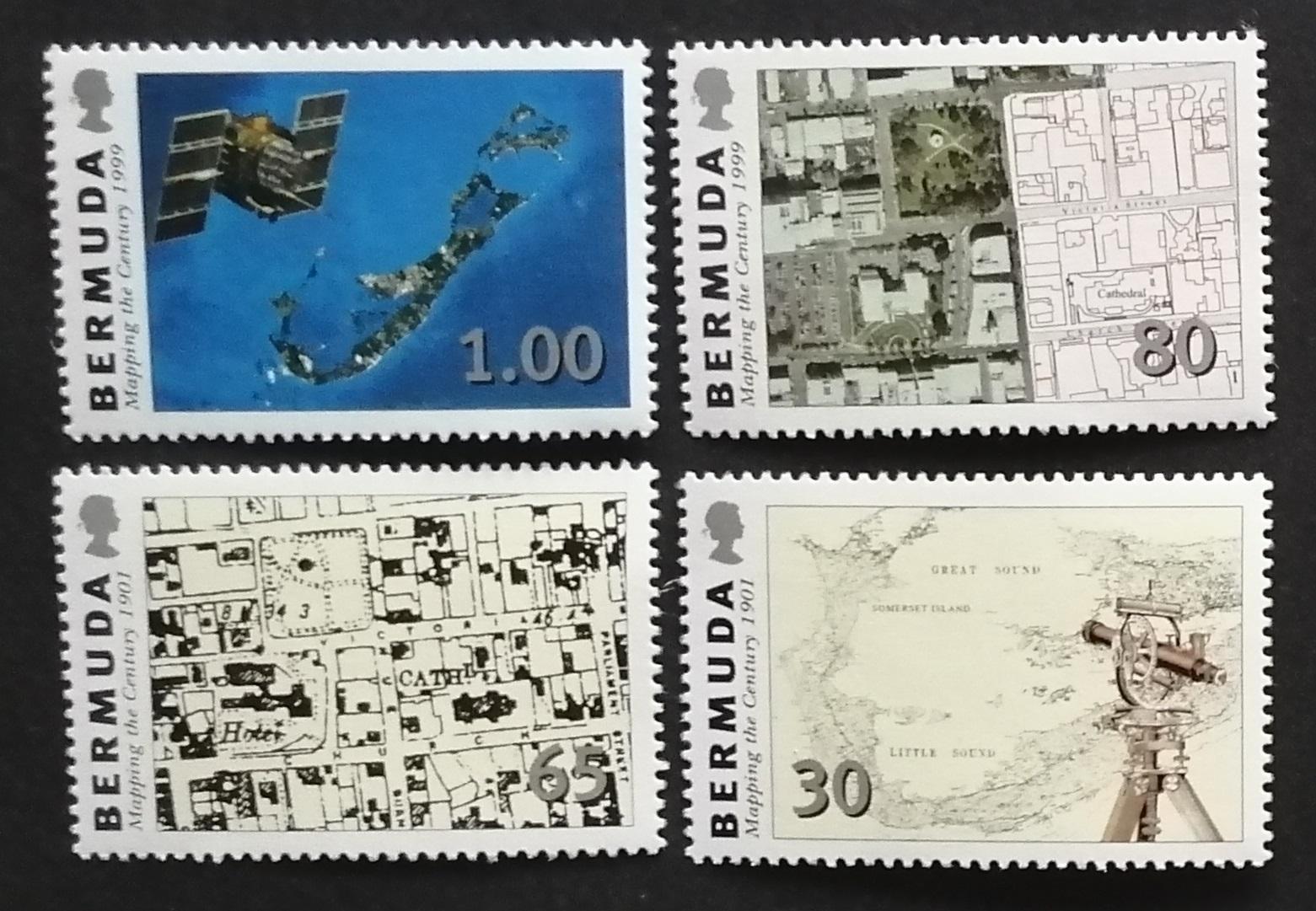 Bermudy 1999 8,5€ Staré mapy a kartografie