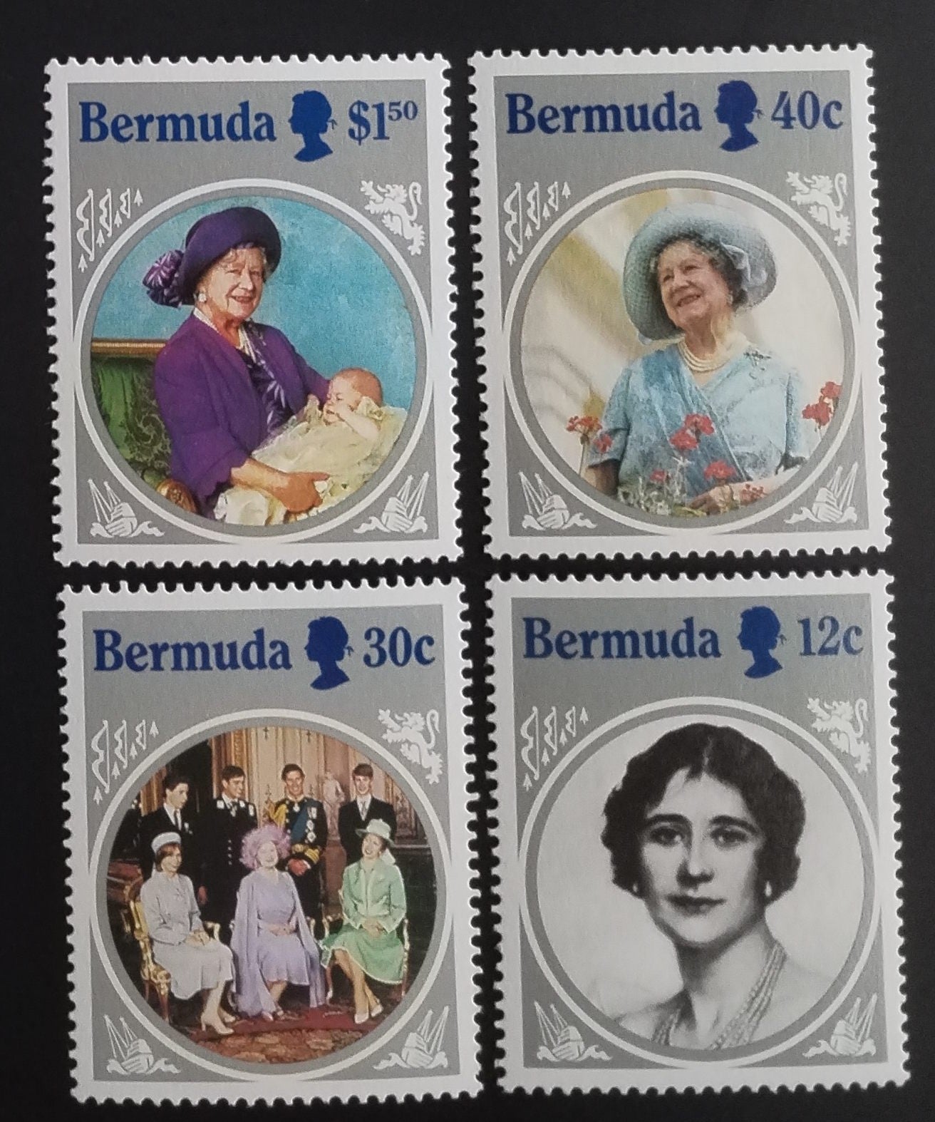 Bermudy 1985 Narozeniny královny matky