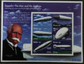 Bhútán 2000 8€ Století zepélinů, Vzducholodě a Graf von Zeppelin