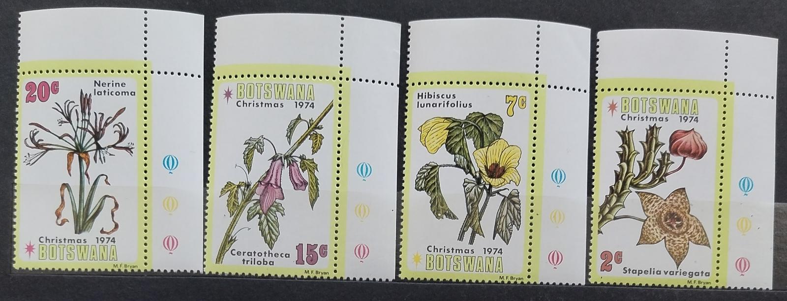 Botswana 1974 Vánoce a květiny, Flora