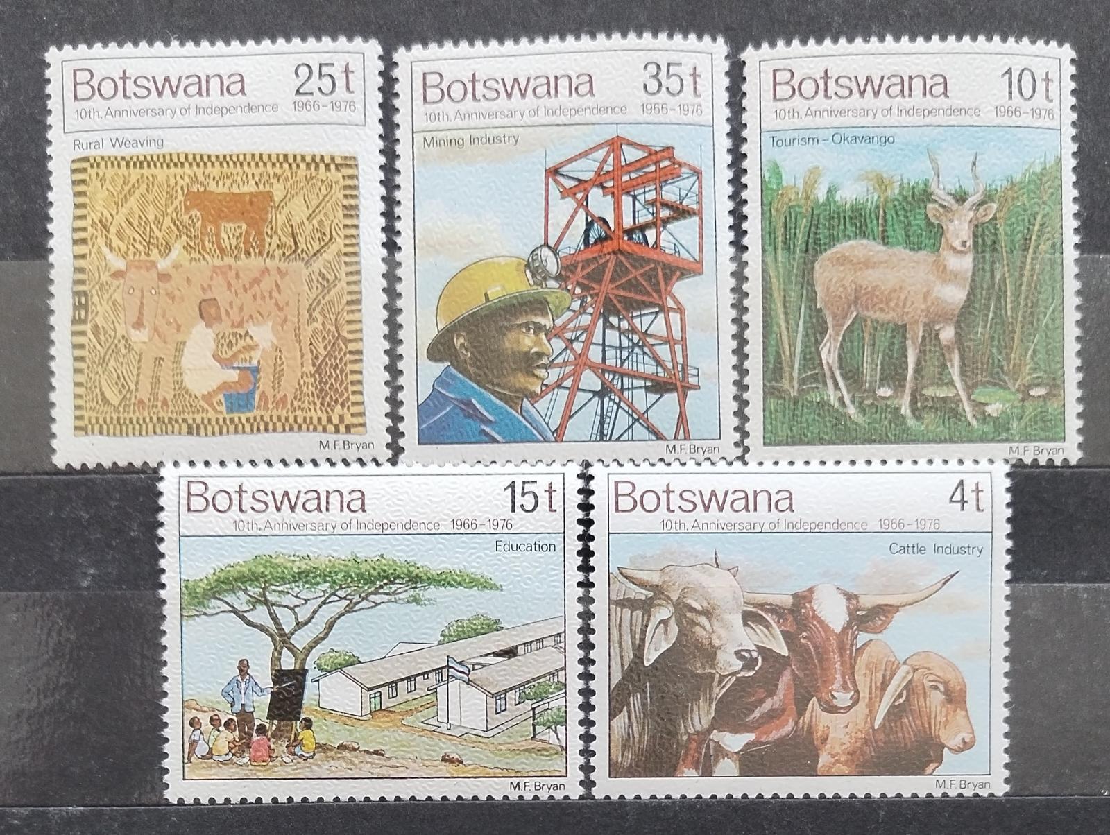 Botswana 1976 Výročí nezávislsoti země, Průmysl a zemědělství, Dobytek