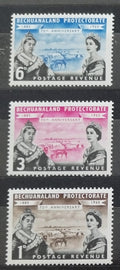 Bečuánsko 1960 Výročí protektorátu, Královna Alžběta a Viktorie
