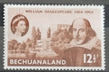 Bečuánsko 1963 Výročí Shakespeara