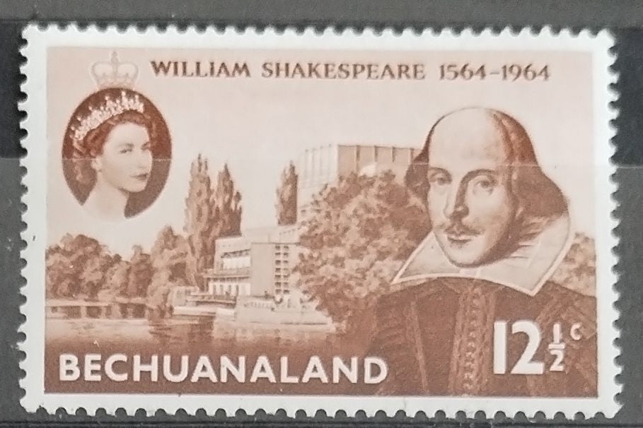 Bečuánsko 1963 Výročí Shakespeara