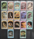 Brit. Panenské ostrovy 1980 Definitiva: Podmořská fauna, Korály, Mušle